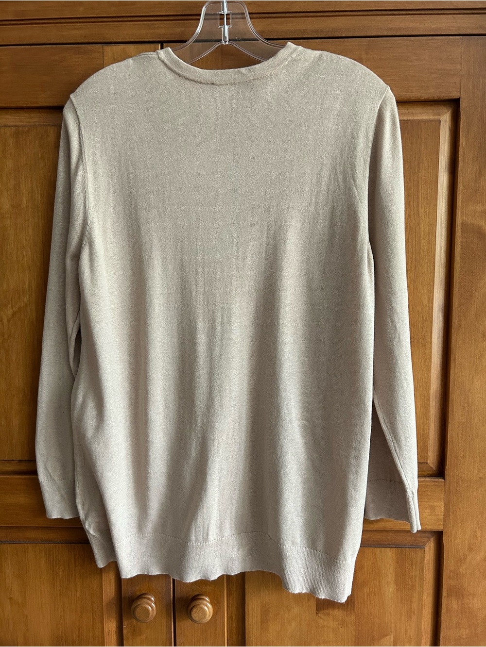 Pendleton Lightweight Button-Up Cardigan in Beige Size XL - Picture 4 of 6